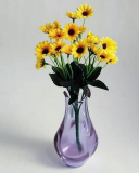 Umelá kytica rudbekia 