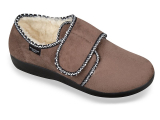 Dámske celé papuče so suchým zipsom- nízke X07