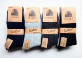 Pánske vlnené ponožky Alpaka Natur  3 páry
