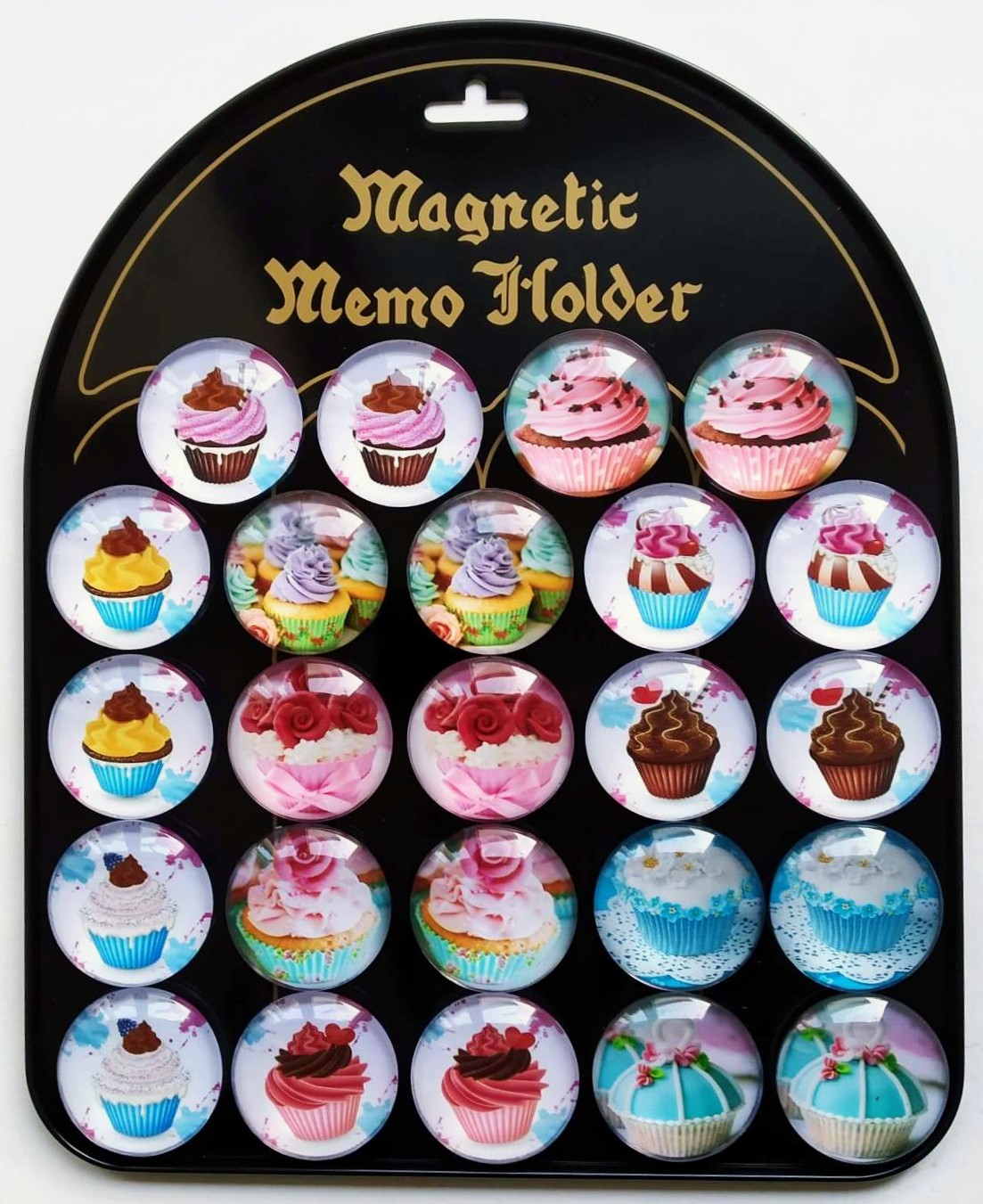 Magnet na chladničku 3D- koláčiky 6 ks