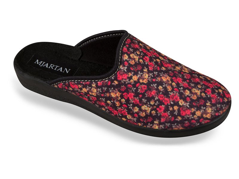 Dámske papuče Mjartan- kvietkované LA65