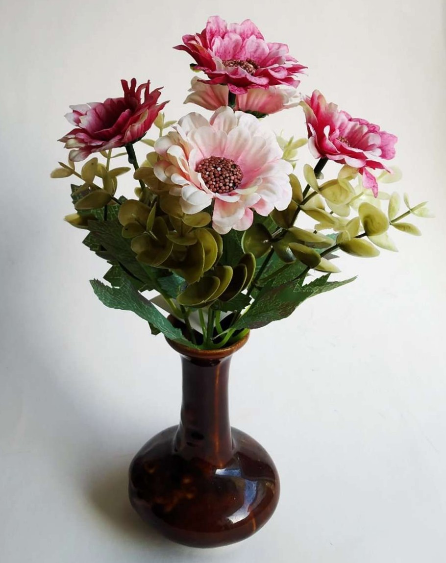 Kvety umelé- kytička ružová 