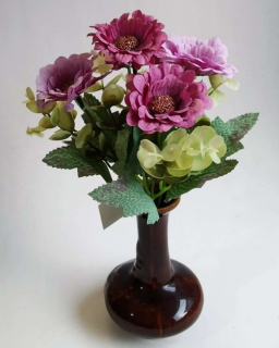 Kvety umelé- kytička fialová 
