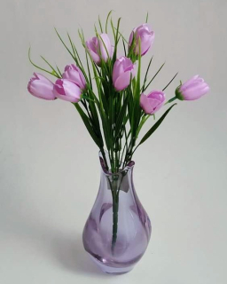 Umelá kytica - krokus fialový