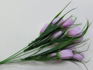 Tulipán umelý- fialový